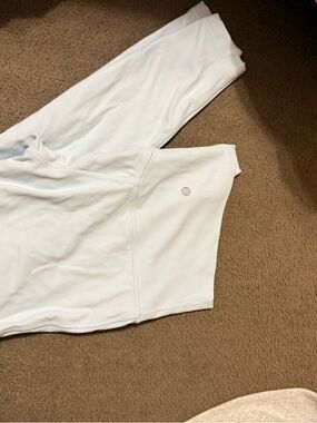 lululemon athletica pale blue Leggings with Subtle Logo